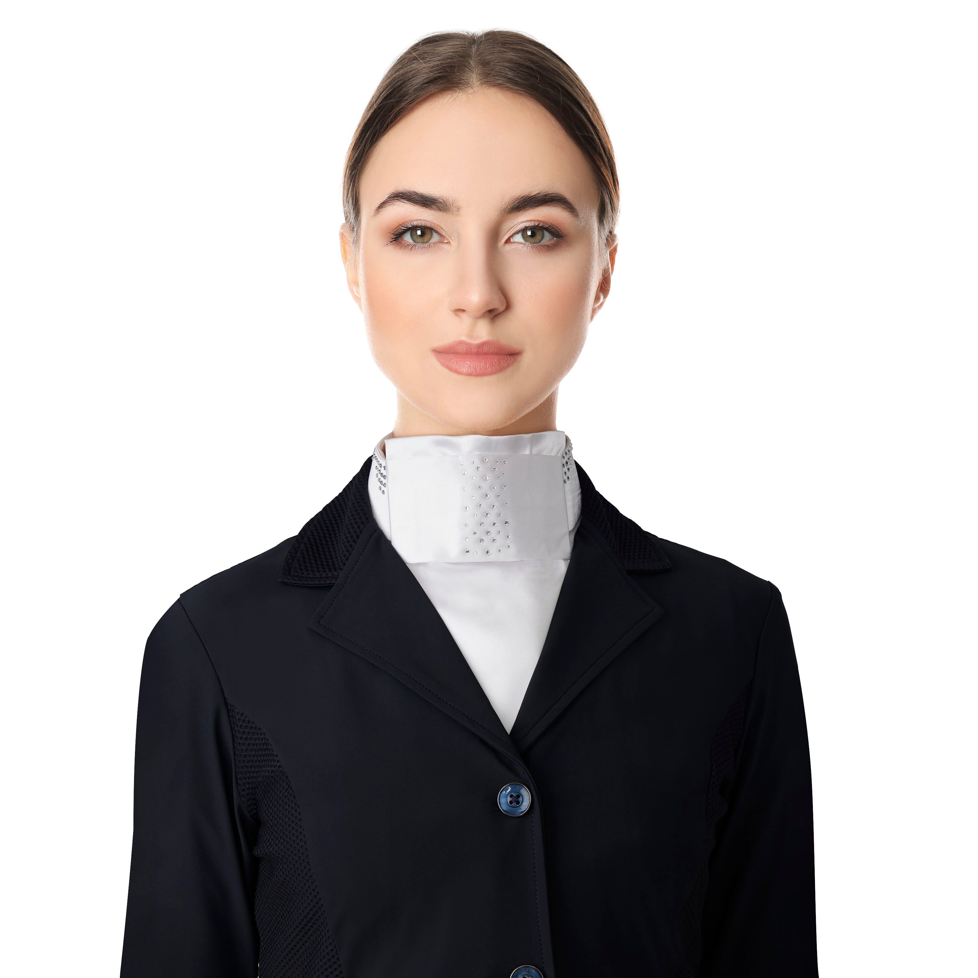 Ovation® Satin Sparkle Stock Tie English Riding Supply