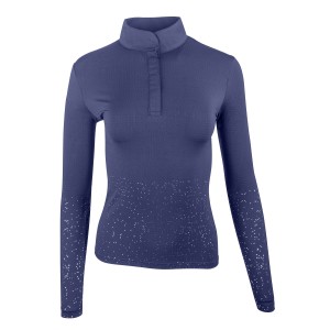 ROMFH® Ladies Long Sleeve Sparkle Show Shirt