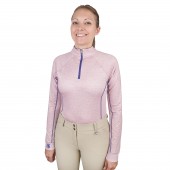 ROMFH® Quarter Zip Print Sunshirt - Long Sleeve