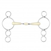 Dbl Jointed Roller 3-Ring Gag
