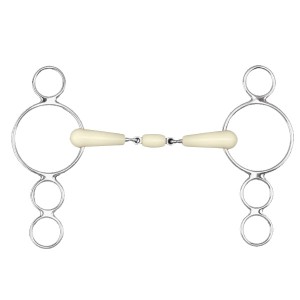 Dbl Jointed Roller 3-Ring Gag