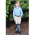 Celebrity EuroWeave DX Euro Seat Front Zip Knee Patch Breeches Child's Ovation®