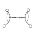 Stainless Steel Sweet Iron Dogbone H-Gag Bit