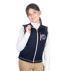 Full Zip Riding Fleece Vest