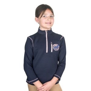 HalfZip Riding Fleece Top