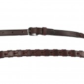 Plain Laced Belt 1/2in